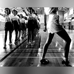 1942 Tap dancing Class at Iowa State College Ames Iowa 8x10 Glossy Photo
